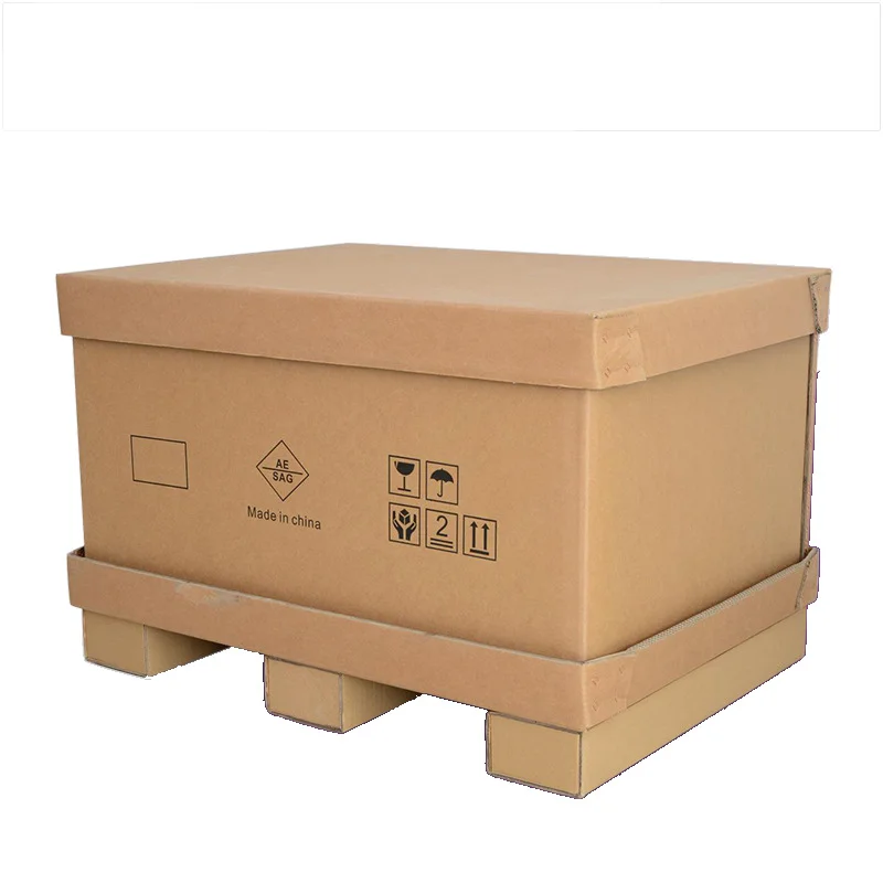 Heavy Duty Corrugated Carton Pallet Moisture-Resistant by PacksFactory