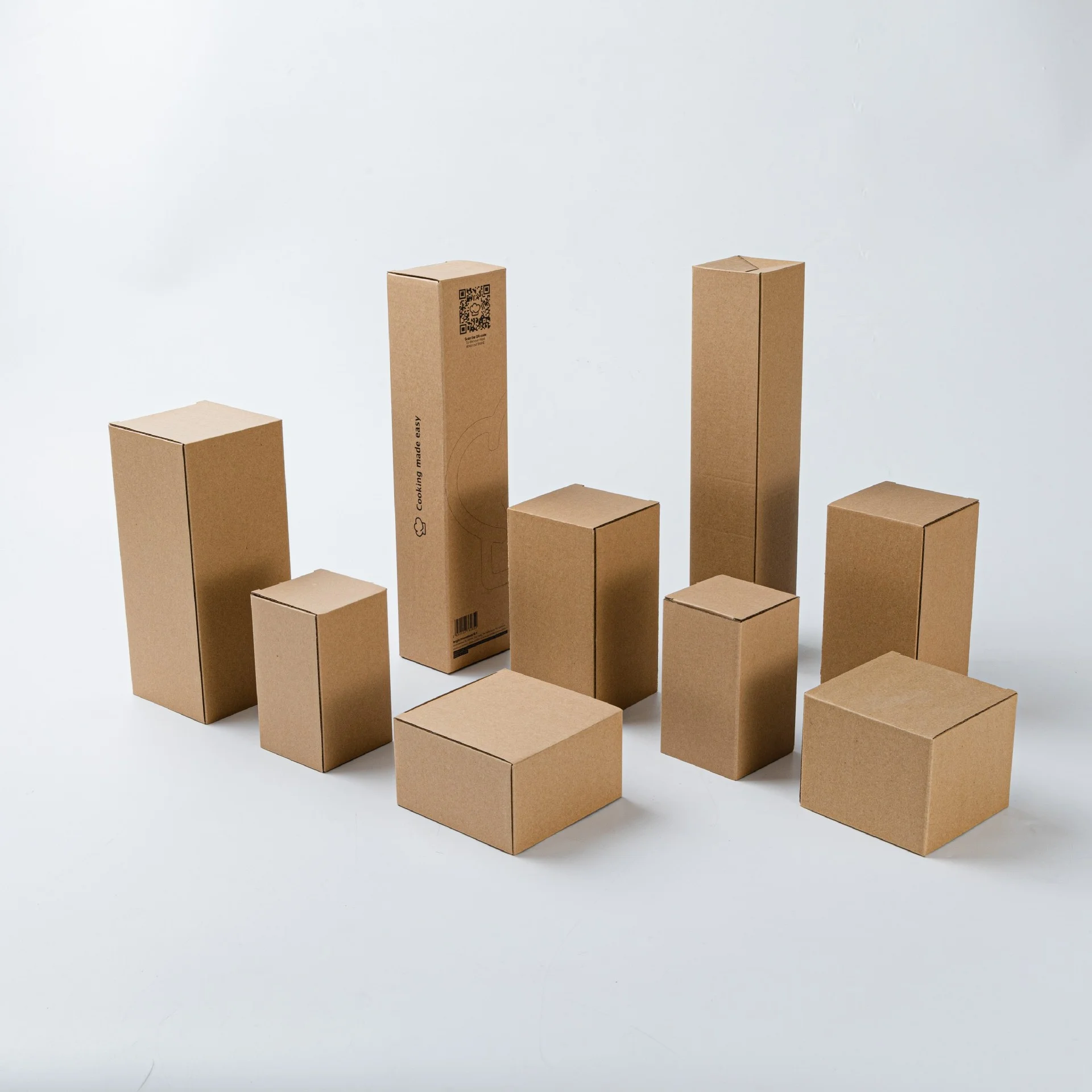 3-Ply Corrugated Kraft Carton Box by PacksFactory