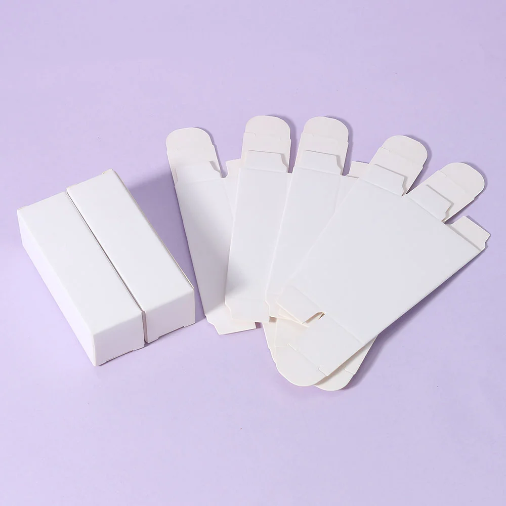 White Tuck End Cosmetic Lipstick Perfume by PacksFactory