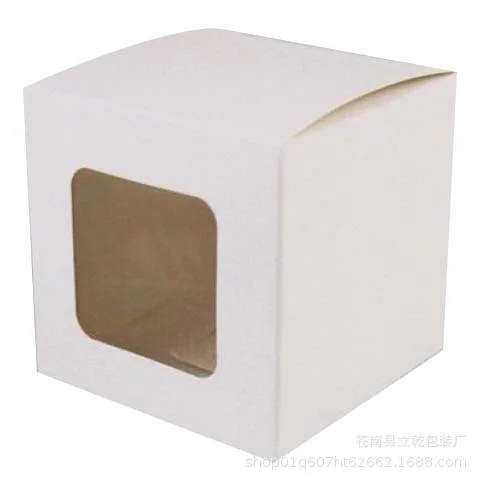 Kraft Window Clear Window Packaging Box by PacksFactory