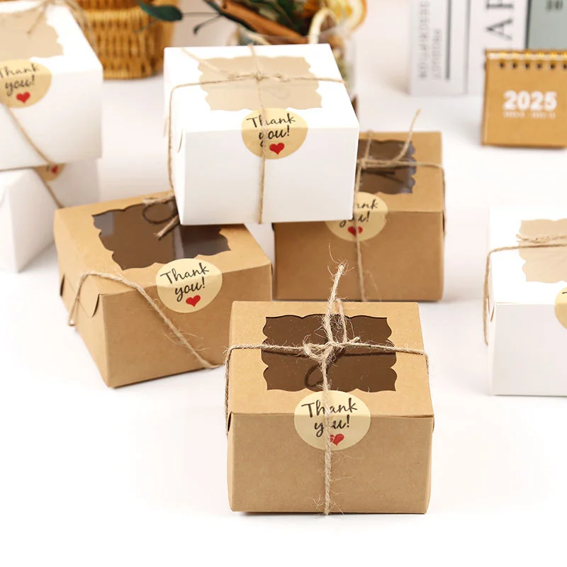 Window Packaging Box Cookie Chocolate by PacksFactory